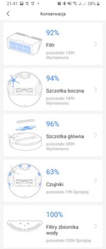 НАБОР ФИЛЬТРОВ-ЩЕТОК для робота-пылесоса Xiaomi Pro, Mop P, VIOMI V2 V3