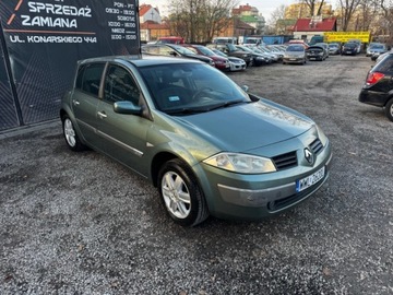 Renault Megane II 2003 Renault Megane Bemowo 1.6 Benzyna, 2003 rok produkcji KOMIS TYSIAK, zdjęcie 1