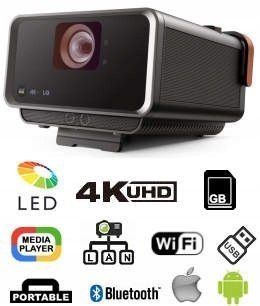 ViewSonic x10-4k BLUETOOTH 2400 лм LED-проектор 4K НОВИНКА! РАСПРОДАЖА!