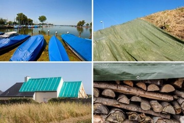 Брезент ВОДОНЕПРОНИЦАЕМЫЙ 3х3 м ПРОЗРАЧНЫЙ АРМИРОВАННЫЙ брезент 100г БЕЛЫЙ УФ