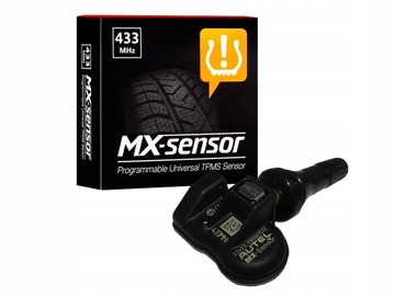 TPMS Czujnik ciśnienia opon kół Autel MX-Sensor 433 Mhz zawór Gumowy