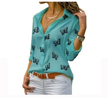 Women Long Sleeve Blouse Oversized Spring Autumn T