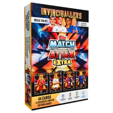 Mega Puszka Match Attax Extra 2025 nr 2 The Invinciballers Karty Topps UEFA