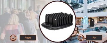 Retekess TD175P System Przywoławczy, Pagera w Restauracji 30Pager, 500M