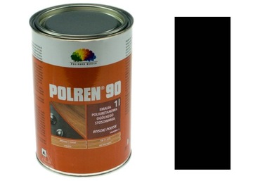 FARBA POLIURETANOWA DO ŁODZI JACHTÓW POLREN CZARNA NA LAMINATY STAL METAL