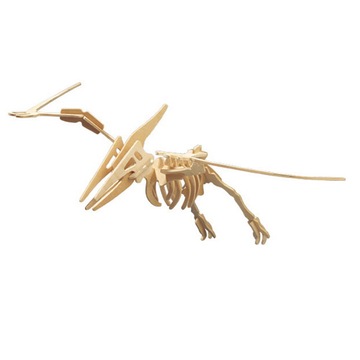 PUZZLE DREWNIANE 3D DINOZAUR Duży Pteranodon MAX