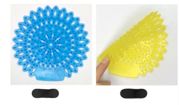 Таблетки для ароматерапии для мужского писсуара, брызгозащищенные, с заусенцами.