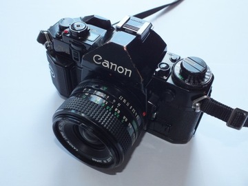 Canon A-1 + Canon Lens FD 28 мм 1:2,8