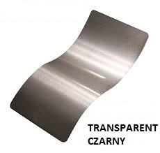 Farba Proszkowa Gładki Połysk Transparent Czarny