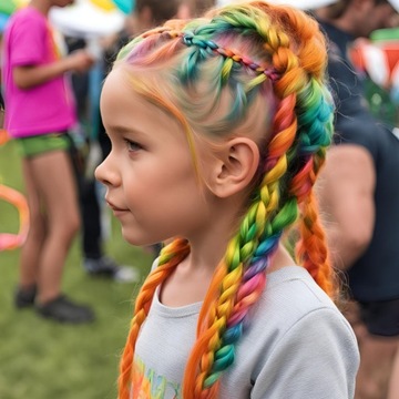 СИНТЕТИЧЕСКИЕ ВОЛОСЫ ДЛЯ КОСИЦЫ ЦВЕТНАЯ БРИТАНИЯ НАРАЩИВАНИЕ ВОЛОС ОМБРЕ