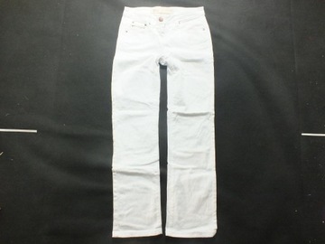 L38108 NEXT SPODNIE DENIM WHITE 34