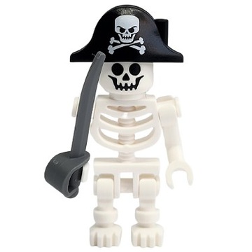 LEGO Pirates - Szkielet / Kościotrup Pirata NOWY
