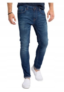 Only Sons Slimowane Klasyczne Jeansy BLUE 34/34