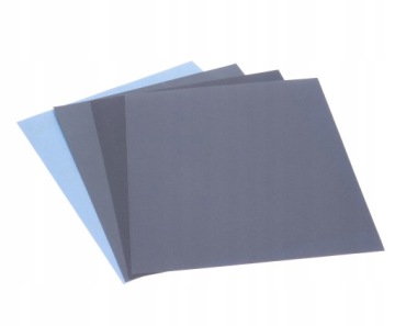 ZESTAW PAPIER ŚCIERNY WODNY ARKUSZ 230x280mm P800 - P3000