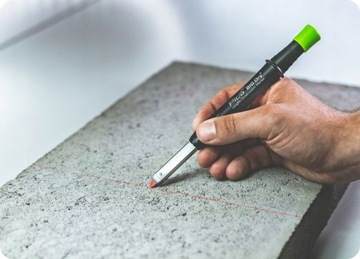 Маркер для столярных работ PICA BIG DRY, карандаш 6060, АВТОМАТИЧЕСКИЕ СМЕННЫЕ СМЕСИТЕЛИ