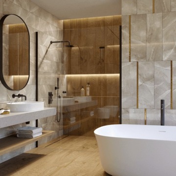 Плитка из керамогранита под дерево DREAMWOOD 20X120 G.1