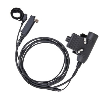 Adapter U94 PTT z wtyczką mikrofonu palcowego