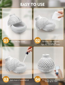 UBEGOOOD Ультразвуковой диффузор Aroma 400 мл