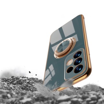 КОРПУС СИЛИКОНОВОЕ КОЛЬЦО ДЛЯ SAMSUNG A52 A52S + СТЕКЛО