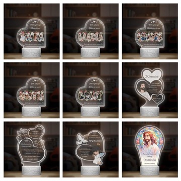 3D светодиодный ночник с именем Лошади, подарок на день рождения девушке