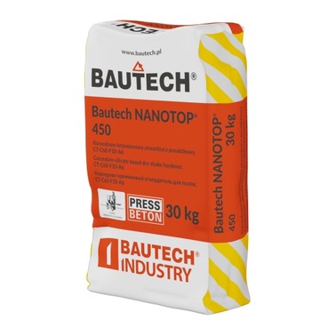 Posypka utwardzająca do betonu BAUTECH NANOTOP 450