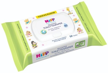 Nawilżany papier toaletowy HiPP ULTRA-SENSITIVE