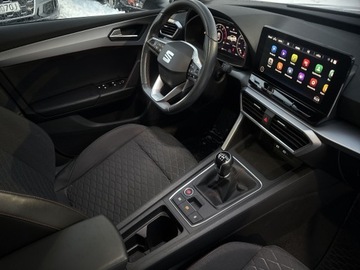 Seat Leon III Hatchback Facelifting 1.5 EcoTSI 130KM 2020 Seat Leon 1.5TSI 130KM FR (bezwypadkowy, salon Pol, zdjęcie 22