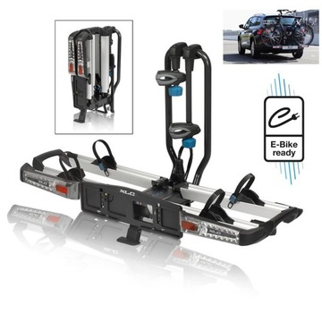 BAGAŻNIK ROWEROWY hak UCHYŁ xlc AZURA C05 XTRA LED