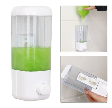 ДОЗАТОР ДЛЯ МЫЛА ГЕЛЕВЫЙ ШАМПУНЬ 500 МЛ AG191A