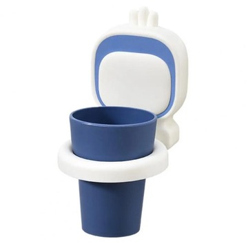 Toothbrush Rack Adorable Cartoon Radish Wall-mounted Toothbrush Cup