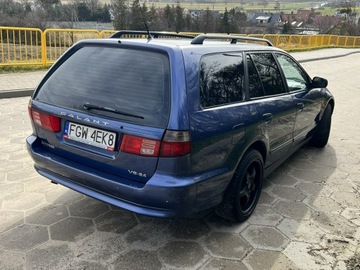Mitsubishi Galant VIII Kombi 2.5 24V 163KM 1997 Mitsubishi Galant Zarejestrowany 2.5 V6 Klima, zdjęcie 5