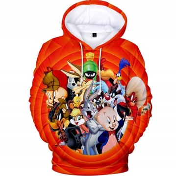 BLUZA 3D ZWARIOWANE MELODIE WSZYSTKIE ROZMIARY