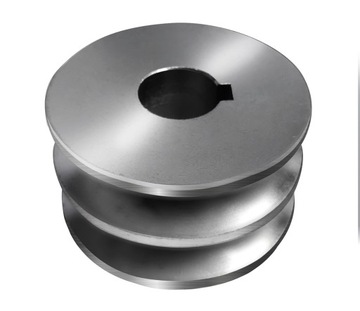 KOŁO PASOWE SZAJBA 80 MM DWA PASKI HB- 2X17-80-32