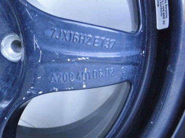 MERCEDES CLK 208 ЗАПАСНОЕ КОЛЕСО 7J X 16 ET 37