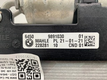 BMW G11 G30 G15 KONDENZÁTOR KLIMATIZACE JAKO NOVÝ 9891030