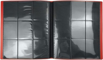 Альбом ARKERO G, 360 карт, 9 окон, КРАСНЫЙ