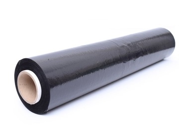 FOLIA STRETCH STRECZ PAKOWNA CZARNA 2,5KG 50CM
