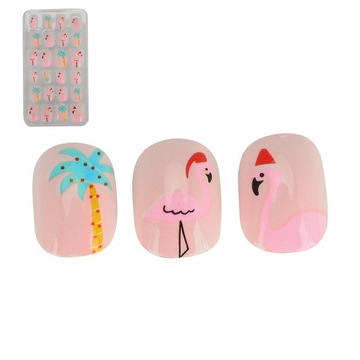 НАКОНЕЧНИКИ НАСКУССТВЕННЫЕ НОГТИ ДЛЯ ДЕТЕЙ МИШКИ ТЕДДИ, 24 ШТ.