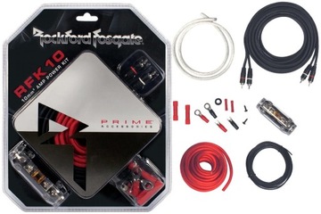 ZESTAW PRZEWODÓW DO WZMACNIACZA - ROCKFORD FOSGATE RFK10 / GRUBOŚĆ 10mm2