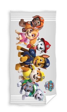 PSI PATROL PAW PATROL ręcznik kąpielowy 70x140 pieski bawełna