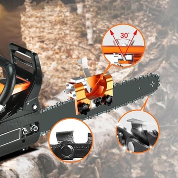 ПРОФЕССИОНАЛЬНАЯ ТОЧИЛКА ЦЕПНОЙ ПИЛЫ С РУЧНОЙ РУЧКОЙ, НАБОР ИЗ 6 РАЗМЕРОВ