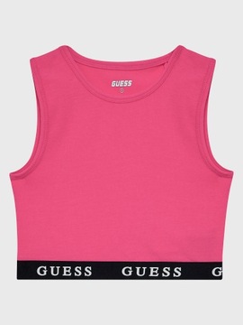 GUESS Top J2YI34 KABR0 Różowy Slim Fit
