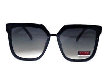 NOWOŚĆ DRACO OKULARY Słoneczne UV Damskie ZESTAW