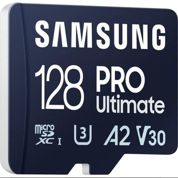 Карта памяти SAMSUNG Pro Ultimate microSDXC 128 ГБ