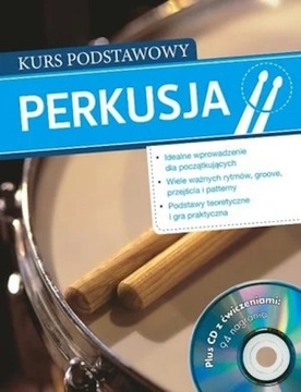 PERKUSJA. KURS PODSTAWOWY + CD (FOLIA)