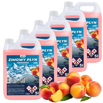 PŁYN DO SPRYSKIWACZY ZIMOWY -22°C ZAPACHOWY TYLKO DLA FIRM (5x5L) 25L