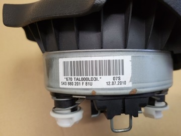 AIRBAG ŘIDIČE ULOŽENÍ VZDUCHOVÁ VW POLO V 6R GOLF VI ORIGINÁLNÍ