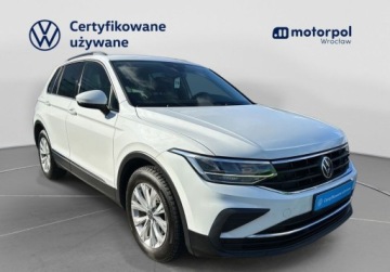 Volkswagen Tiguan II SUV 1.5 TSI EVO 150KM 2020 Volkswagen Tiguan Life, ACC, 3 strefowa klimatyzacja, Bezwypadkowy, Salon, zdjęcie 12