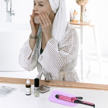 Изолирующий чехол для щипцов для завивки волос. Дорожная сумка для хранения