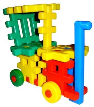 НАБОР БЛОКОВ ВАФЛИ MIX 80 EL + ВАФЛИ 48 ADUSIE - 128 элементов